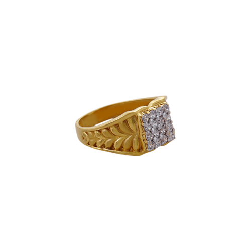 Plain Heart Design Gold Ring 02-09 - SPE Gold,Chennai