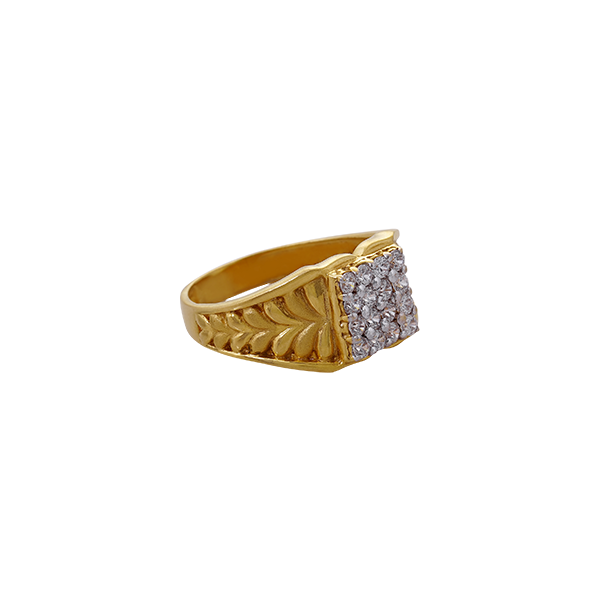 Gold 92% Gents Rings Stone 1 at Rs 16789 in Mumbai | ID: 2853053583630