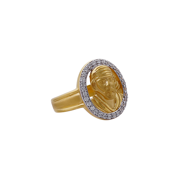 Buy Zumrut Gold Plated Brass Engraved Shirdi Sai Baba Charm Finger Ring  (Men and Women) Online at Best Prices in India - JioMart.