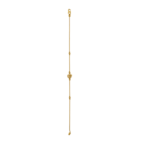 22kt yellow gold customized designer lotus bracelet, all sizes gifting  bracelet, new fancy stylish bracelet unisex jewelry br50 | TRIBAL ORNAMENTS
